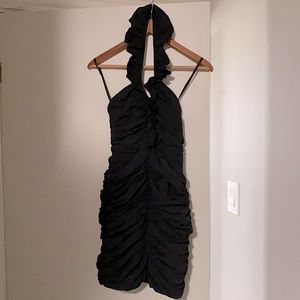 Black halter Dress